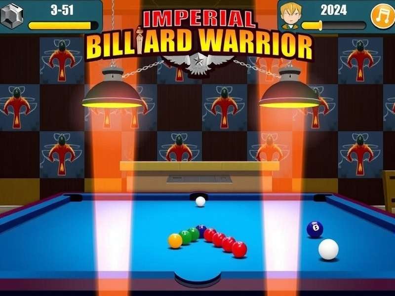 Imperial Billiard Warrior Game Screenshot